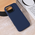 Silikonska maska / futrola Teracell Giulietta za iPhone 16 Pro Max 6.9 mat tamno plava.