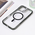 Maska / futrola Magsafe providna za iPhone 16 Plus 6.7 crna.