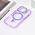 Maska / futrola Magsafe providna za iPhone 16 Pro ljubicasta.