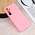 Silikonska maska / futrola Teracell Giulietta za Samsung A165F Galaxy A16 mat roze.