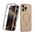 Maska / futrola 360 COLOR MagSafe za iPhone 16 Pro (6.3) zlatna (GKK case) (MS).