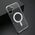 Maska / futrola STANDARD MagSafe (sa IC) za iPhone 16 Plus providna (bela) (MS).