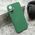 Maska / futrola VELVET TOUCH za iPhone 16 (6.1) tamno zelena (MS).