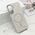 Futrole GLAM GLOW MagSafe za Samsung A366 Galaxy A36 5G srebrna (MS).