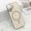 Futrole GLAM GLOW MagSafe za iPhone 16 (6.1) zlatna (MS).
