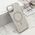Futrole GLAM GLOW MagSafe za iPhone 11 (6.1) srebrna (MS).
