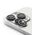 Zastita za kameru DIAMOND za iPhone 16 Pro (6.3)/16 Pro Max (6.9) crna (MS).