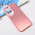 Maska / futrola providna za Samsung S936 Galaxy S25 Plus roze.