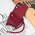 Maska / futrola Crossbody za iPhone 16 6.1 bordo.