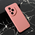 Silikonska maska / futrola Teracell Giulietta za Huawei Honor 400 Pro mat tamno roze.