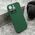 Maska / futrola VELVET TOUCH za iPhone 16 Pro (6.3) tamno zelena (MS).