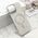 Maska / futrola GLAM GLOW MagSafe za iPhone 16 Pro Max (6.9) srebrna (MS).