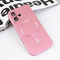 Maska / futrola Magsafe Chrome za iPhone 16 6.1 roze.