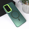 Maska / futrola Magsafe providna za Samsung A366 Galaxy A36 5G zelena.
