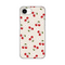 Silikonska maska / futrola print za iPhone 16e Cherry and Flowers.