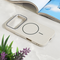 Maska / futrola Magsafe Sparkle Dust za iPhone 17 Pro srebrna.
