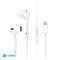 Slusalice Coteci MS-031 za iPhone lightning bele.