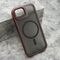 Maska / futrola DARK DROP MagSafe za iPhone 16e bordo (MS).