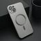 Maska / futrola ELEGANT MAGSAFE za iPhone 15 Plus siva (MS).