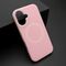 Maska / futrola PASTEL COLOR MagSafe za iphone 16 (6.1) roze (MS).