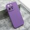 Silikonska maska / futrola Pro Camera za iPhone 15 Pro Max (6.7) ljubicasta (MS).