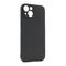 Silikonska maska / futrola CARBON LIGHT za iPhone 13 (6.1) crna (MS).