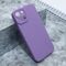 Silikonska maska / futrola Pro Camera za iPhone 14 (6.1) ljubicasta (MS).