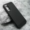 Silikonska maska / futrola BRUSHED za Samsung A356 Galaxy A35 5G 5G crna (MS).