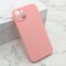Maska / futrola Soft Silicone za iPhone 15 Plus roze (MS).