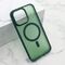 Maska / futrola SILKY MAGSAFE II za iPhone 15 Pro Max (6.7) zelena (MS).