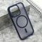 Maska / futrola SILKY MAGSAFE mat za iPhone 15 Pro (6.1) plava (MS).