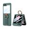 Maska / futrola STRAP RING CASE za Samsung F741B/F761B Galaxy Z Flip 6 5G/Z Flip 7 FE 5G tamno zelena (GKK case) (MS).
