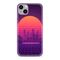 Maska / futrola ultra tanka print providna NEON WAVE za iPhone 14 Plus (6.7) NW04 (MS).