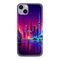 Maska / futrola ultra tanka print providna NEON WAVE za iPhone 14 Plus (6.7) NW05 (MS).