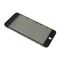 Staklo touchscreen-a za iPhone 6s Plus + frame + OCA stiker + polaroid original (Crown Quality) crni (MS).
