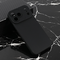 Silikonska maska / futrola Teracell Giulietta za iPhone 17 Pro Max 6.9 mat crna.