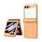 Maska / futrola SMOOTH LINE za Samsung F741B/F761B Galaxy Z Flip 6 5G/Z Flip 7 FE 5G narandzasta (GKK case) (MS).