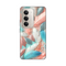 Silikonska maska / futrola print za Xiaomi Redmi 15 4G Pastel Feathers.