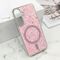 Maska / futrola GLAM GLOW MagSafe za Samsung S921 Galaxy S24 5G/Samsung S931 Galaxy S25 5G roze (MS).