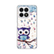 Silikonska maska / futrola print ultra tanka za Huawei Honor X8a Owl.