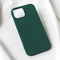 Maska / futrola Teracell Soft Velvet za iPhone 15 tamno zelena.