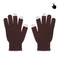 Rukavice za touch screen RY M (22cm) braon.