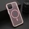 Maska / futrola CRYSTAL MagSafe za iPhone 14 (6.1) roze (MS).