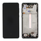 LCD displej za Samsung A336/Galaxy A33 5G + touchscreen + frame crni Service Pack original/GH82-28143A.