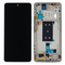 LCD displej za Xiaomi 11T Pro + touchscreen + frame Silver Service Pack original/56000D0K3S00.