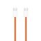 USB data kabl za iPhone 17/AIR/17 Pro/17 Pro Max Type C na Type C 60W 1m narandzasti (MS).