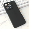 Maska / futrola Silikon Pro Camera za iPhone 15 Pro Max 6.7 crna.