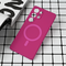 Maska / futrola Magsafe Pure color za Samsung S938 Galaxy S25 Ultra tamno pink.