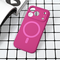 Maska / futrola Magsafe Pure color za iPhone 17 Pro tamno pink.
