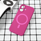 Maska / futrola Magsafe Pure color za iPhone 17 6.3 tamno pink.